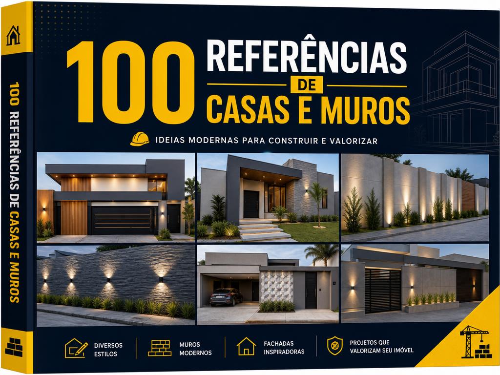 100 Referências de Casas e Muros